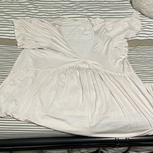 Flowy stretchy soft blouse